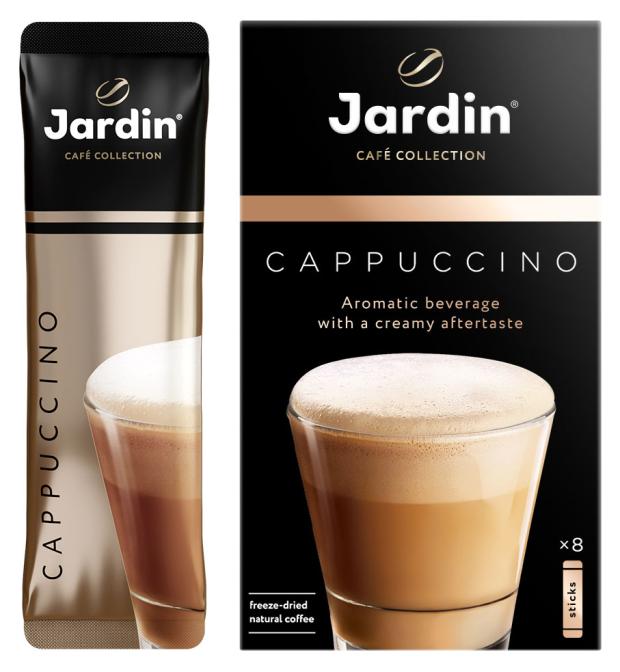 

Кофейный напиток растворимый Jardin Cappuccino 3в1, 144 г