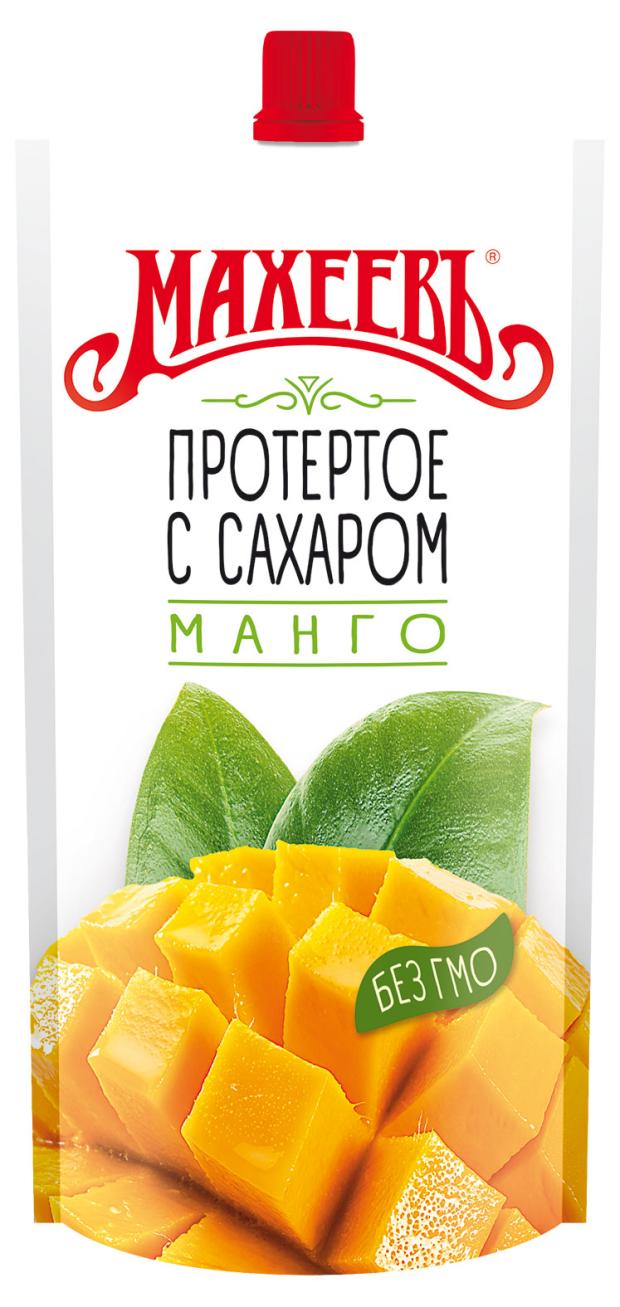 Манго МАХЕЕВЪ протертое с сахаром, 300 г