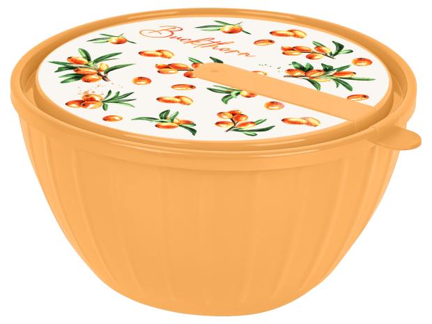 

Салатник Sugar&Spice Vanilla с крышкой Облепиха, 2,8 л