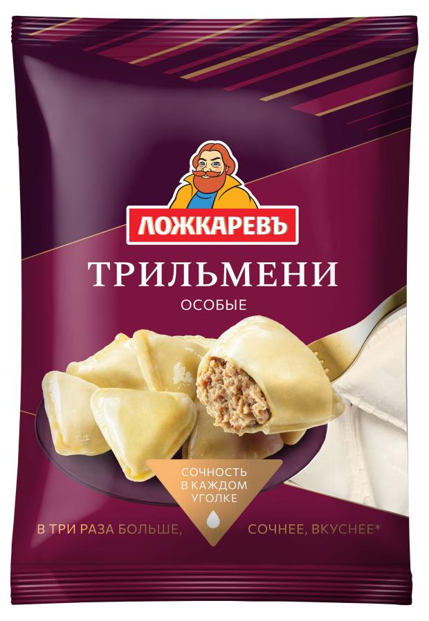 

Пельмени Лoжкаревъ Трильмени особые, 400 г