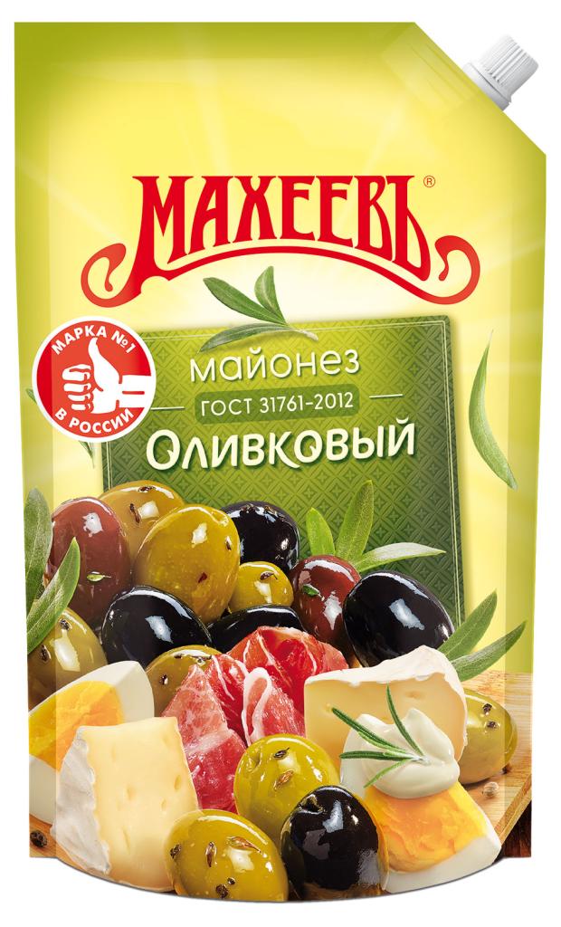 Майонез оливковый Махеевъ 50,5%, 770 г