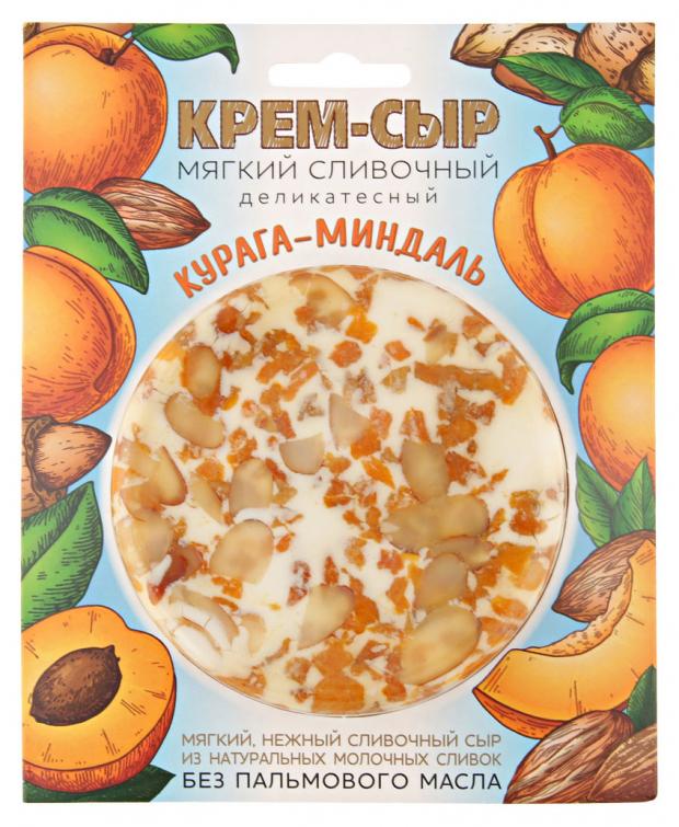 

Крем-сыр Amyga курага миндаль сливочный 69%, 120 г
