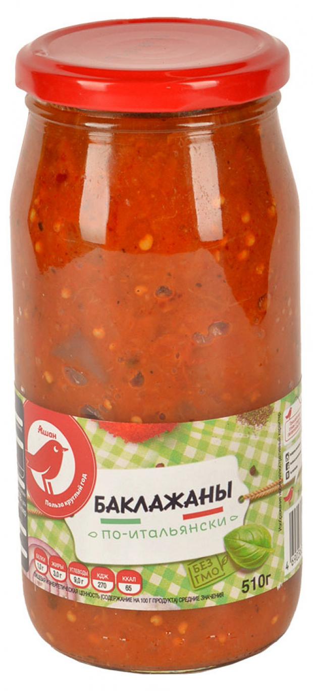 

Баклажаны по-итальянски АШАН, 510 г