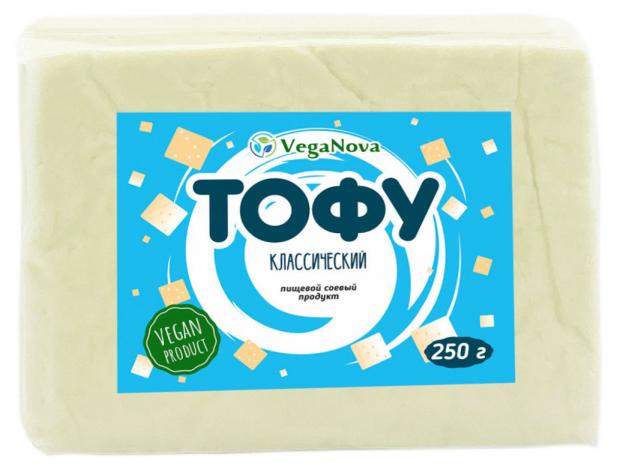 

Сыр растительный VegaNova Тофу классический без добавок ЗМЖ, 250 г