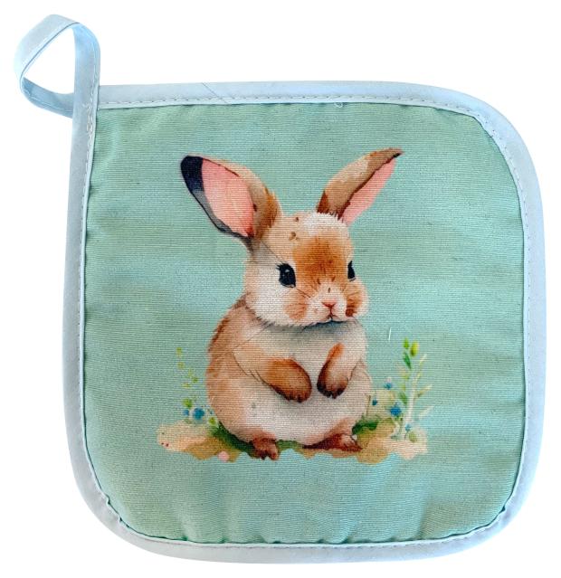 

Прихватка для кухни NAT Пасхальный Кролик, 20х20 см