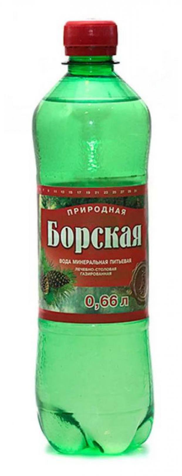 Вода питьевая Борская негазированная столовая 660 мл