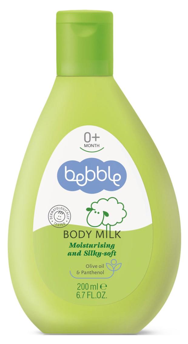 Молочко для тела детское Bebble Body Milk 0+, 200 мл
