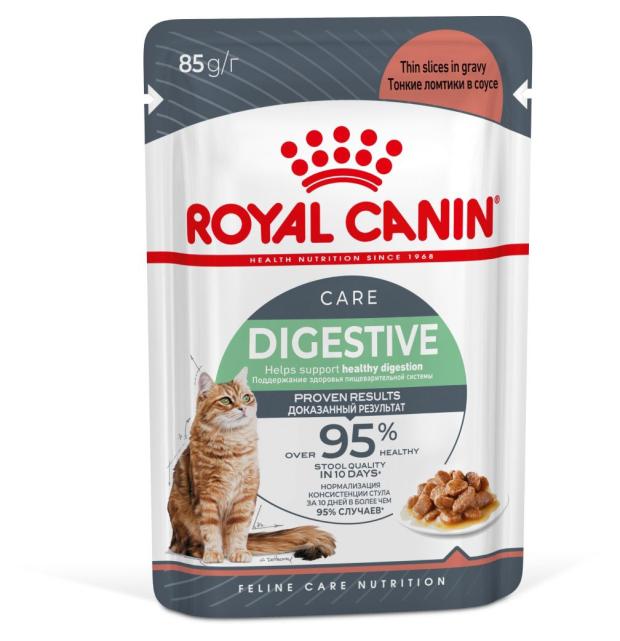 Влажный корм для кошек Royal Canin Digestive Care с чувствительным пищеварением, 85 г
