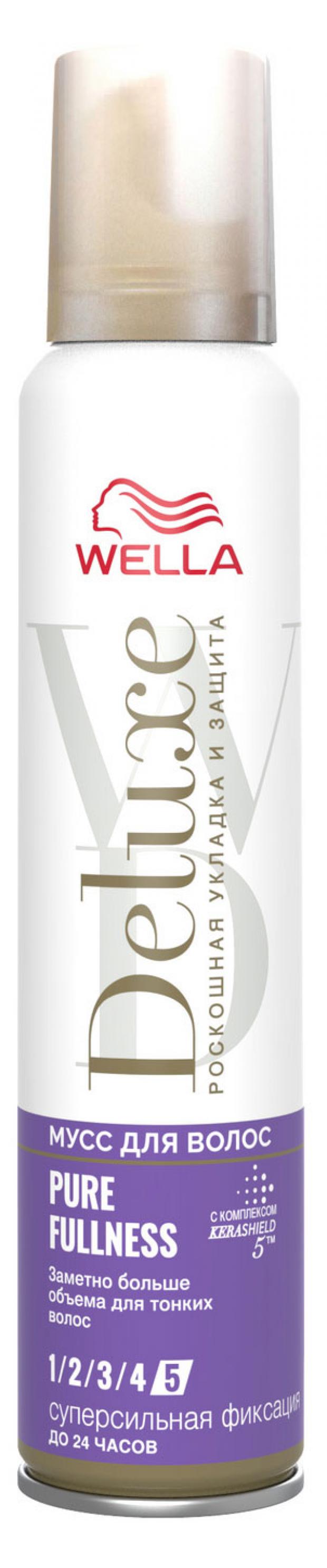 

Мусс для волос Wella Deluxe Pure Fullness, 200 мл