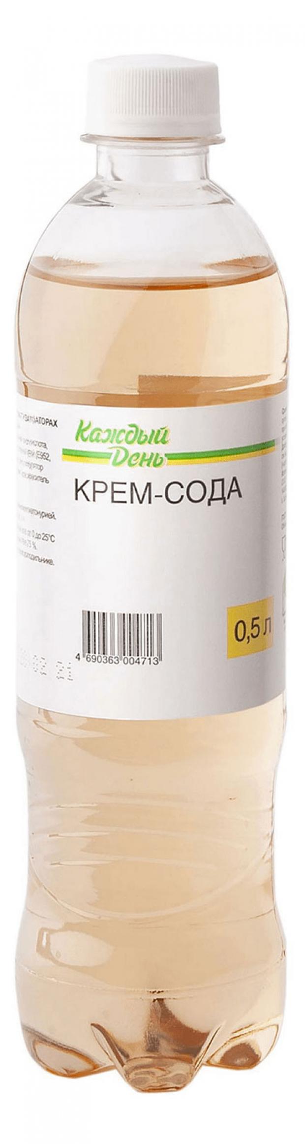 Напиток газированный Каждый день Крем-Сода безалкогольный, 500 мл