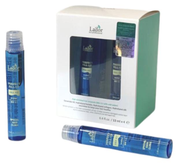

Набор масок-филлеров для восстановления волос Lador Perfect Hair, 4 шт