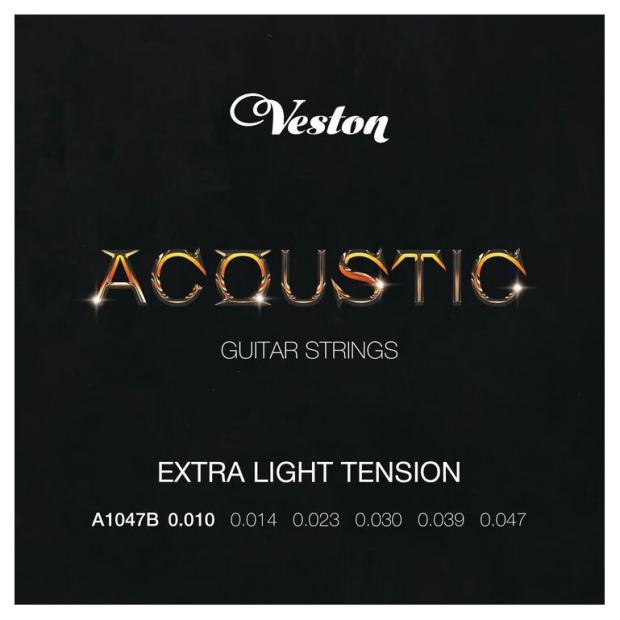 Струны для акустической гитары VESTON A1047B