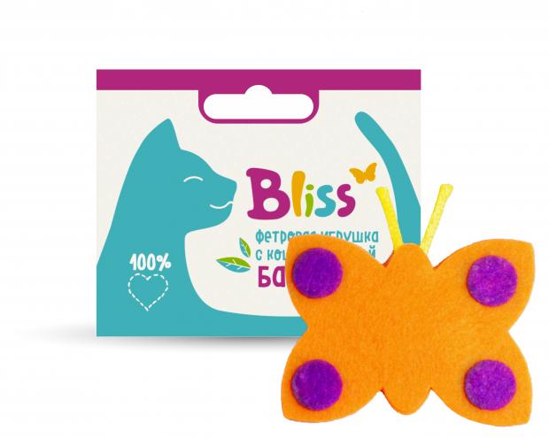 

Игрушка для кошек Bliss с кошачьей мятой Бабочка
