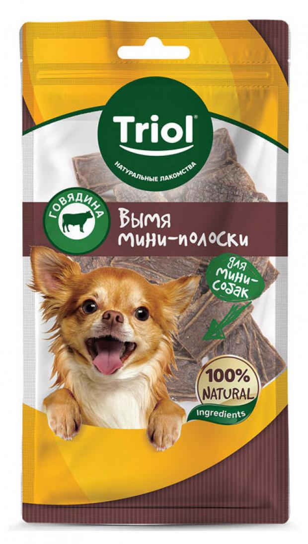 Лакомство доя собак Triol вымя говяжье, 40 г