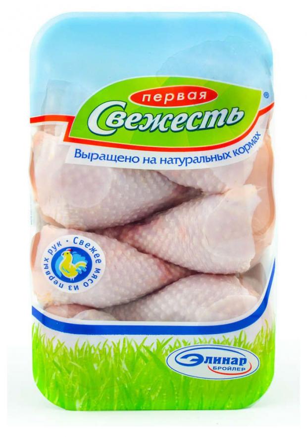 Голень куриная Первая свежесть с кожей охлажденная (0,7 - 1 кг), 1 упаковка ~ 0,8 кг