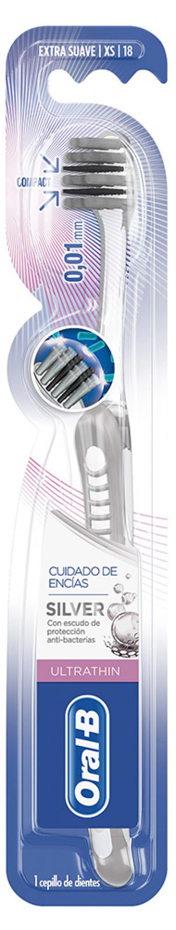 

Зубная щетка Oral-B Ultrathin Уход за деснами экстрамягкая, 1 шт