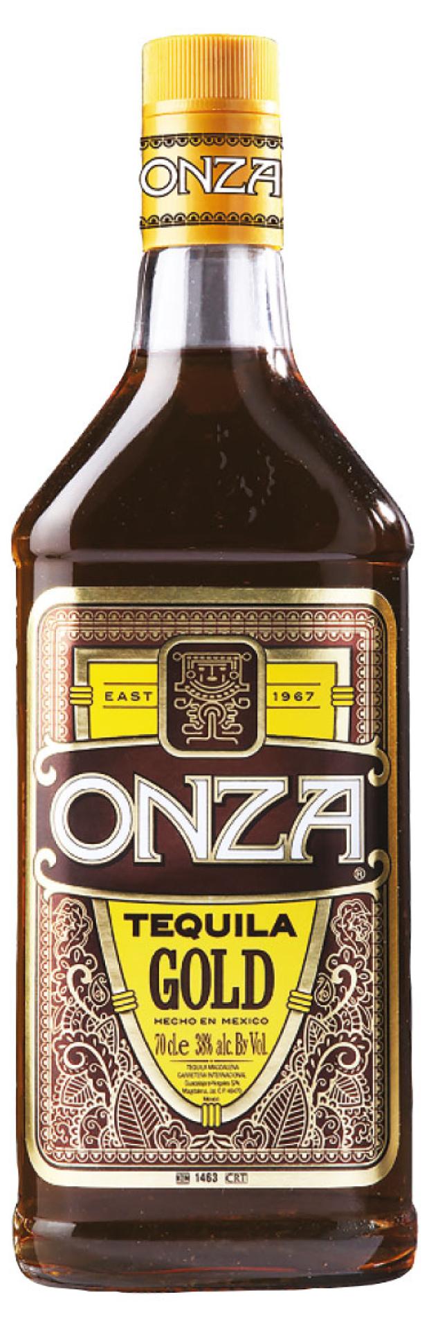 Текила Onza Gold Мексика, 0,7 л