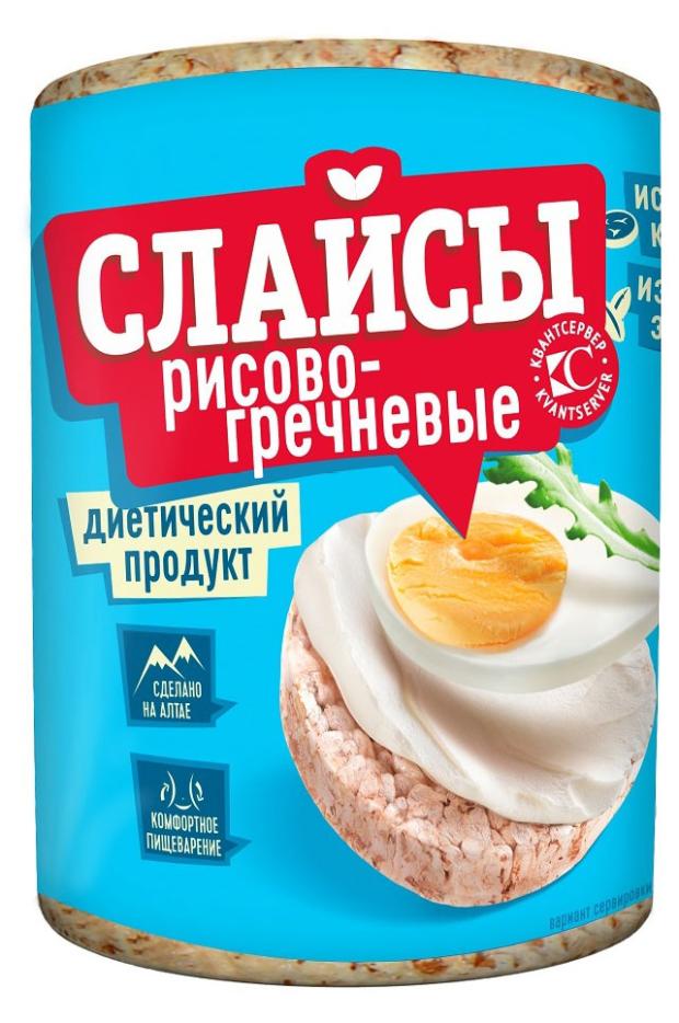 Слайсы Слайсы Рисово-гречневые, 100 г