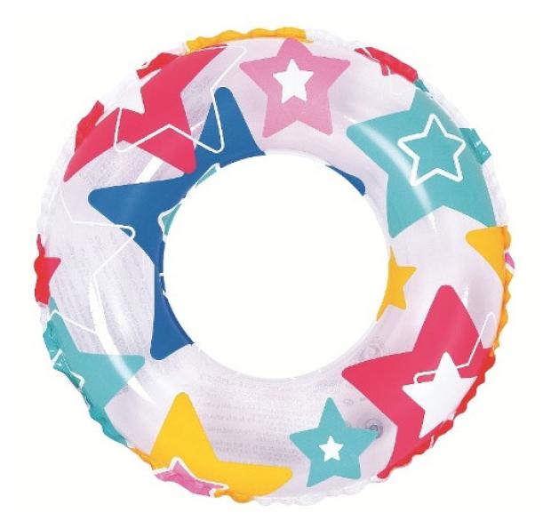 

Круг надувной для плавания детский Jilong с рисунком ПВХ, 50-60 см