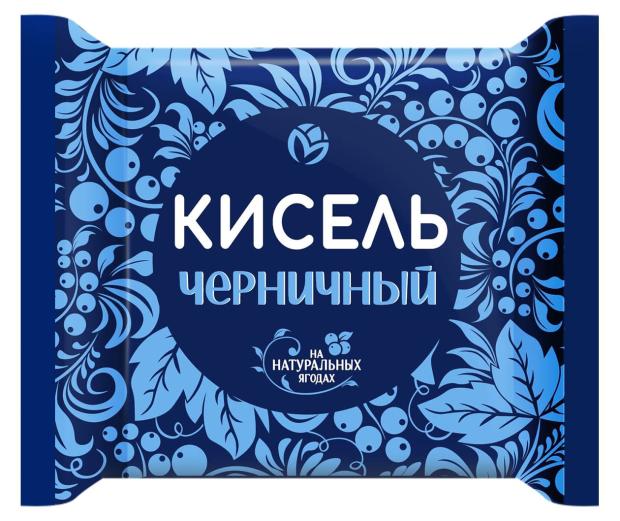 Кисель черничный, 190 г кисель русский продукт 190 г малиновый