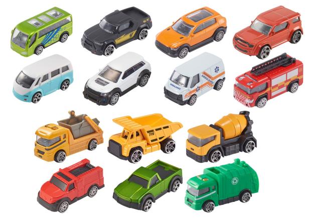 

Машинка металлическая Teamsterz Hot Trucks