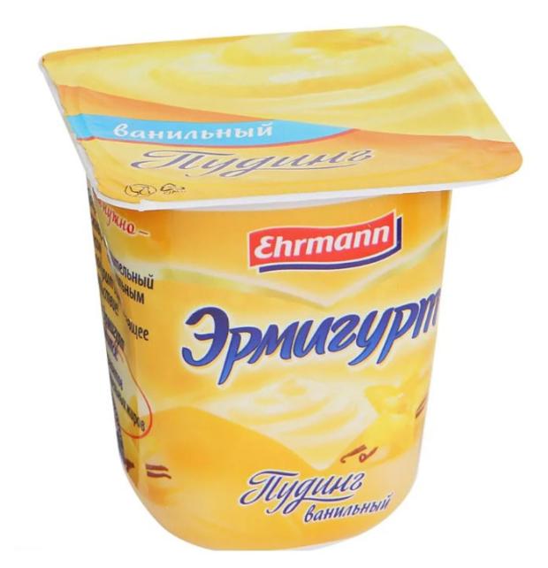 

Пудинг Ehrmann Эрмигурт ванильный 3%, 100 г