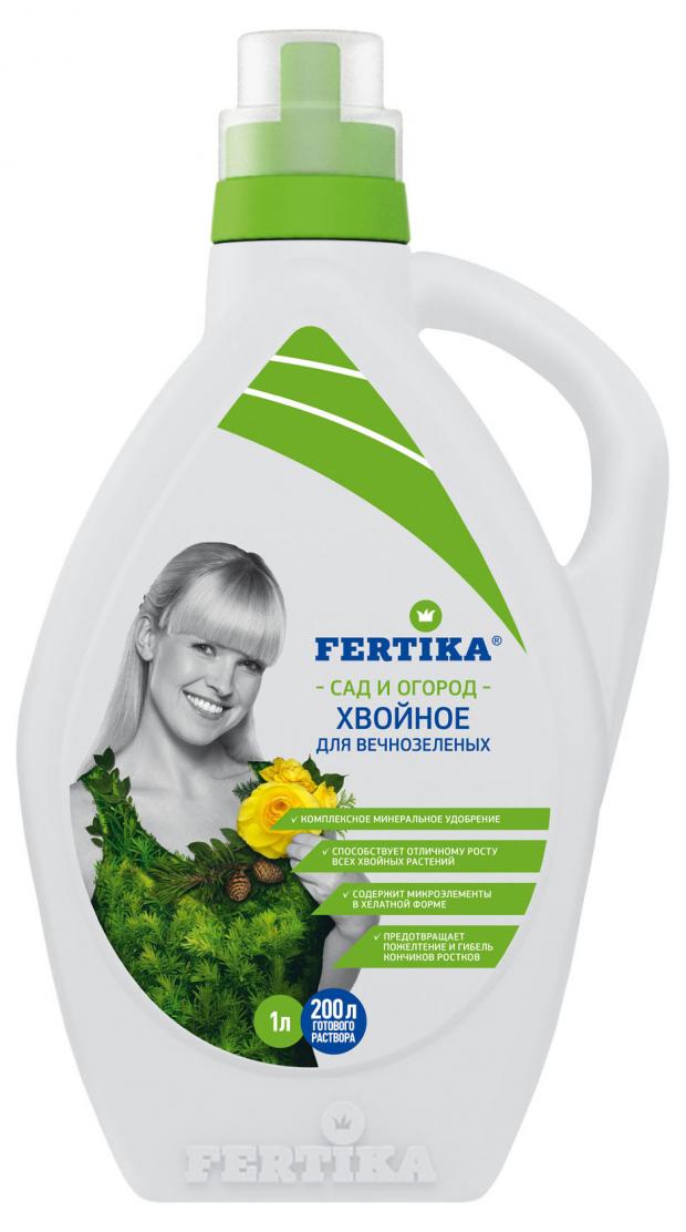 

Удобрение Fertika Хвойное для вечнозеленых, 1 л
