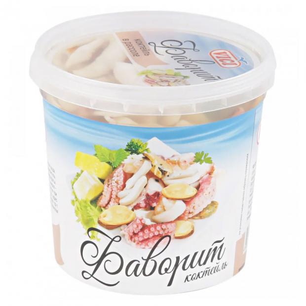 

Коктейль из морепродуктов VICI Фаворит в рассоле, 400 г