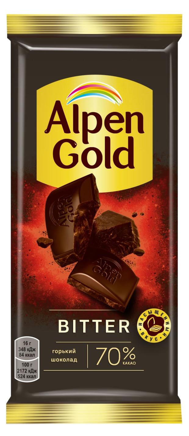

Шоколад горький Alpen Gold, 80 г
