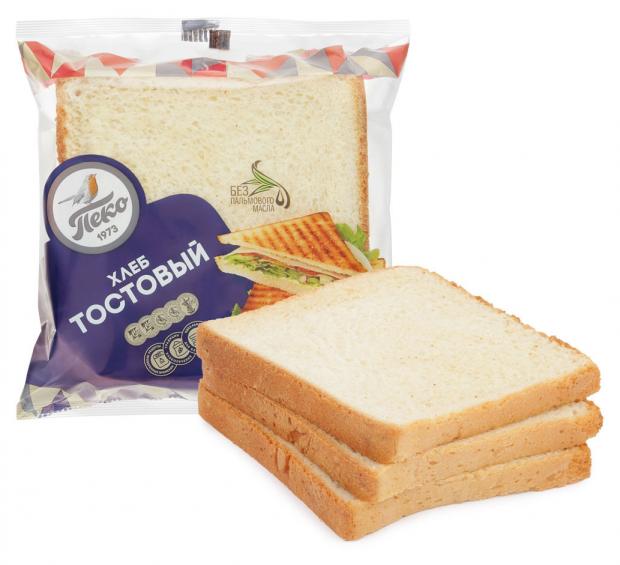 Хлеб Пеко Тостовый нарезка 170 г 33₽