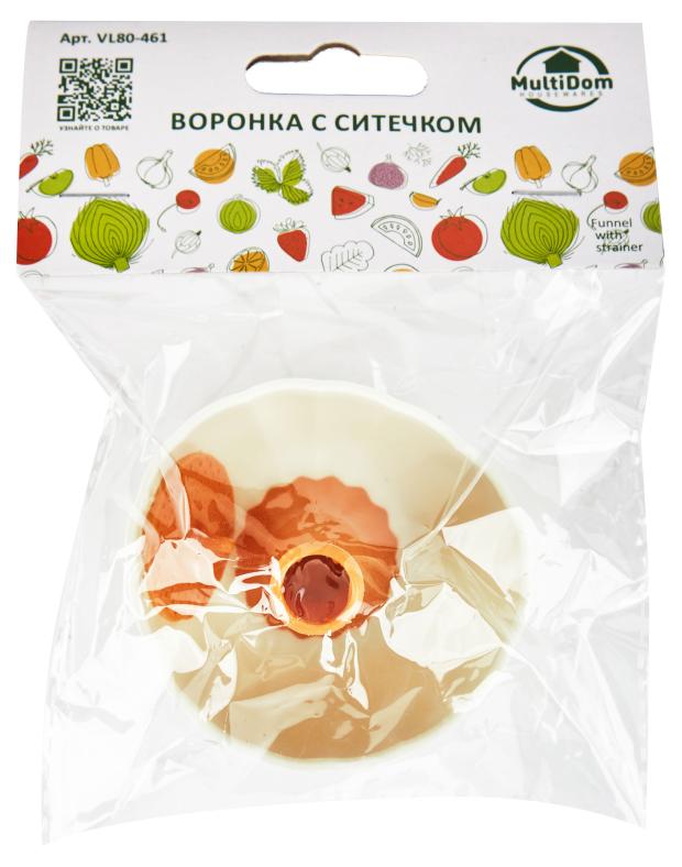 

Воронка Мультидом с ситечком, d 7 h 9 см