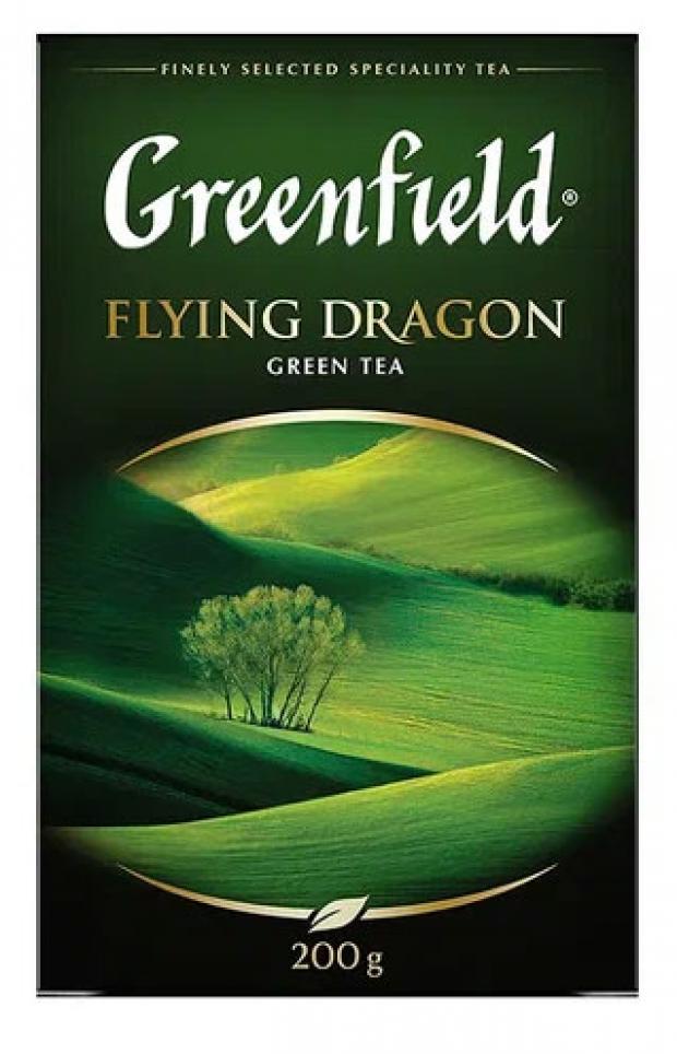 Чай зеленый Greenfield Flying Dragon листовой, 200 г чай зелёный greenfield flying dragon 200 г