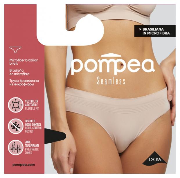 

Трусы женские Pompea Brassiere Seamless Nero, S/M