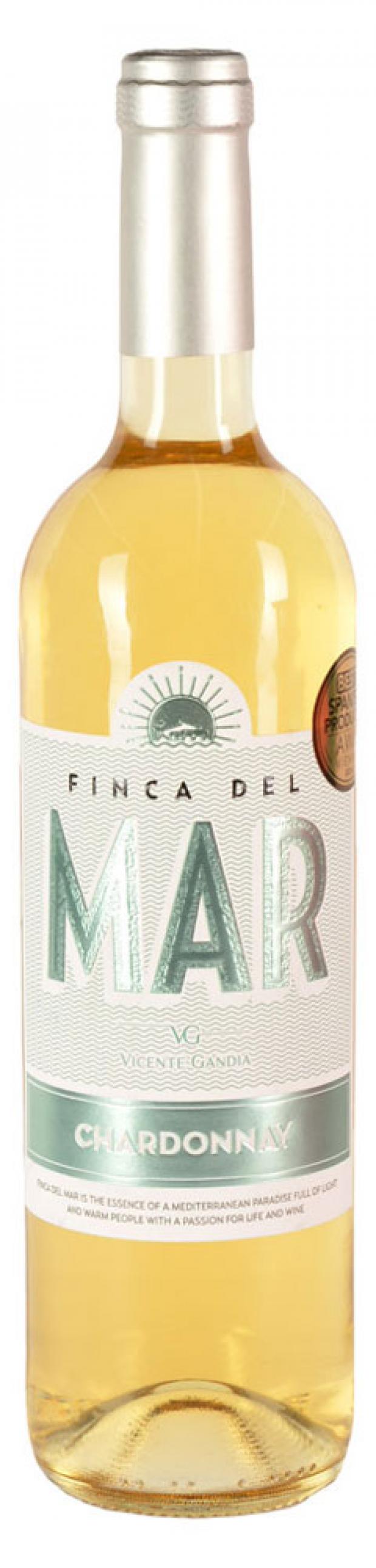 Вино Finca del Mar Chardonnay белое сухое Испания, 0,75 л