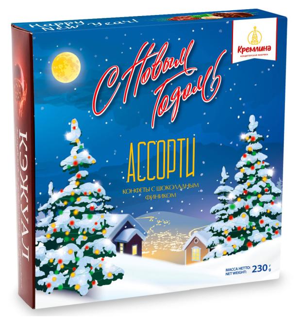 

Конфеты Кремлина Кэжуал ассорти, 230 г