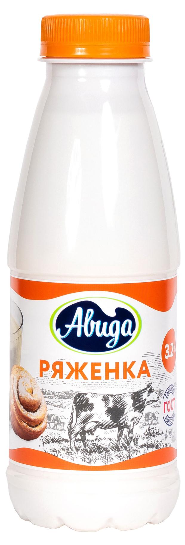 Ряженка Авида 3,2%, 430 мл