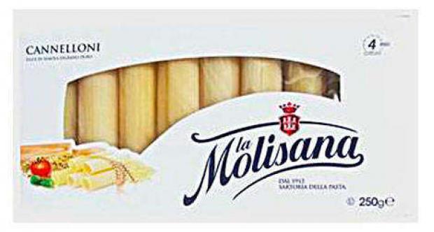 макаронные изделия fusilli 108 la molisana 500 г Макаронные изделия La Molisana Каннеллони, 250 г