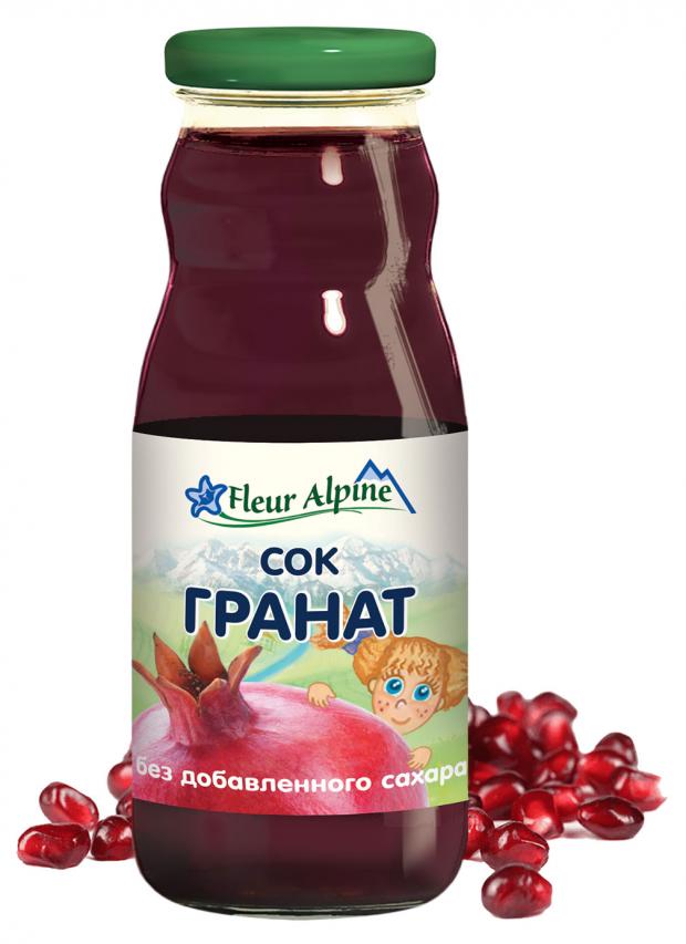 

Сок детский Fleur Alpine гранатовый, с 3 лет, 200 мл