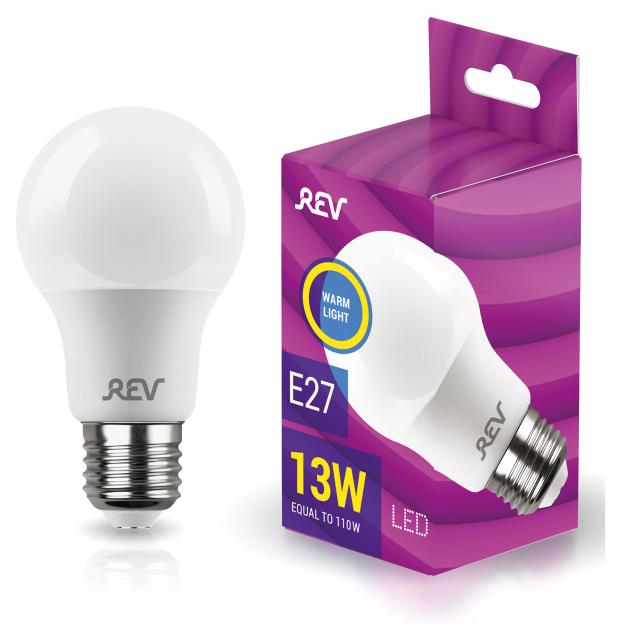 LED-Лампа REV 13-125W Е27 Теплый свет 2 шт светодиодная лампа свеча e14 c35 2 вт 4 вт 6 вт 220 в с цоколем е27 лампа накаливания st64 a60 2700k 3000k