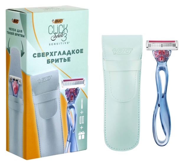 

Набор подарочный BIC Soleil 3 Click Sensitive