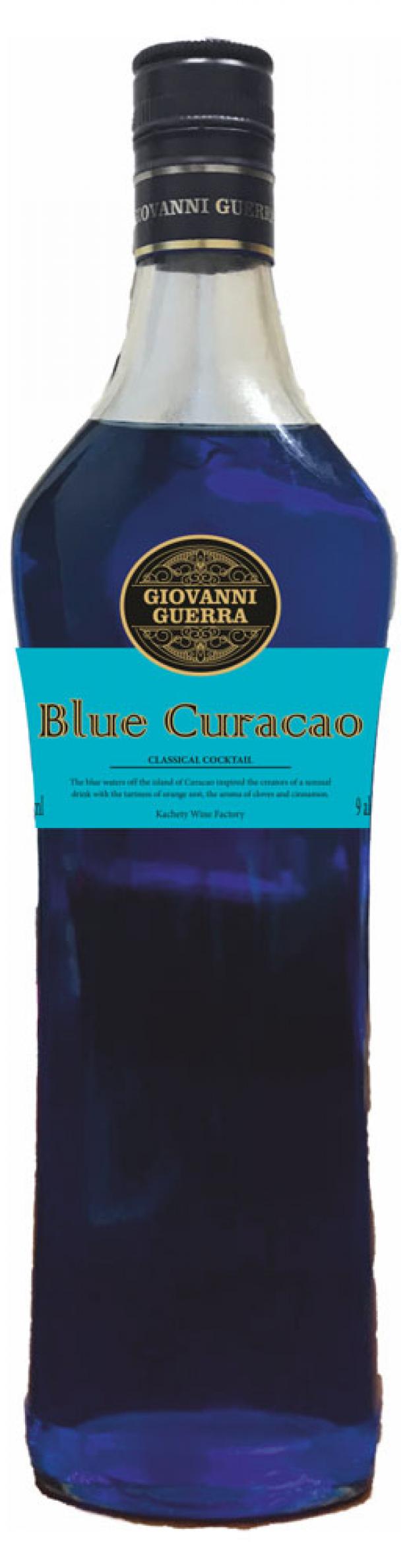 Плодовый алкогольный продукт Giovanni Guerra Blue Curacao фруктовый сладкий Россия, 1 л