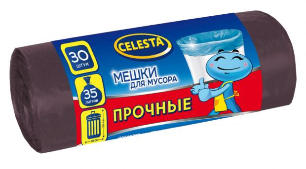 

Мешки для мусора Celesta 35 л, 30 шт