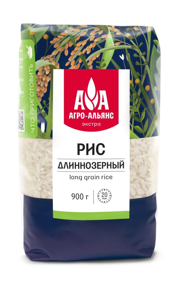 

Рис Агро-Альянс длиннозерный, 900 г