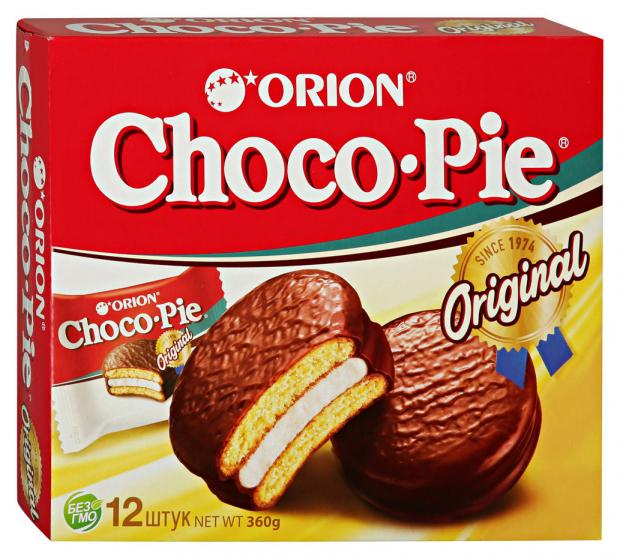 

Пирожное Orion Choco-Pie бисквитное, 360 г