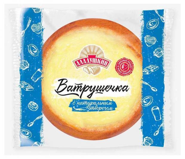 Ватрушка Аладушкин с творогом, 100 г
