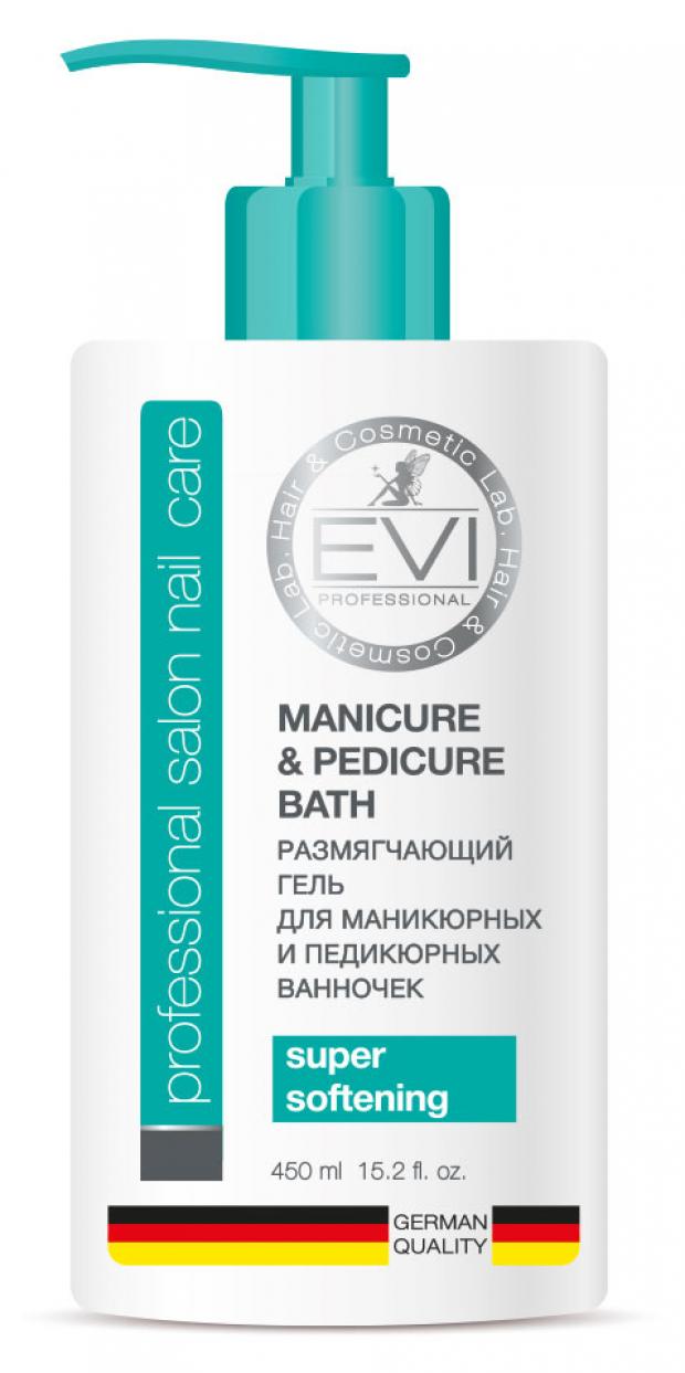 

Гель размягчающий EVI professional для маникюрных и педикюрных ванночек, 450 мл