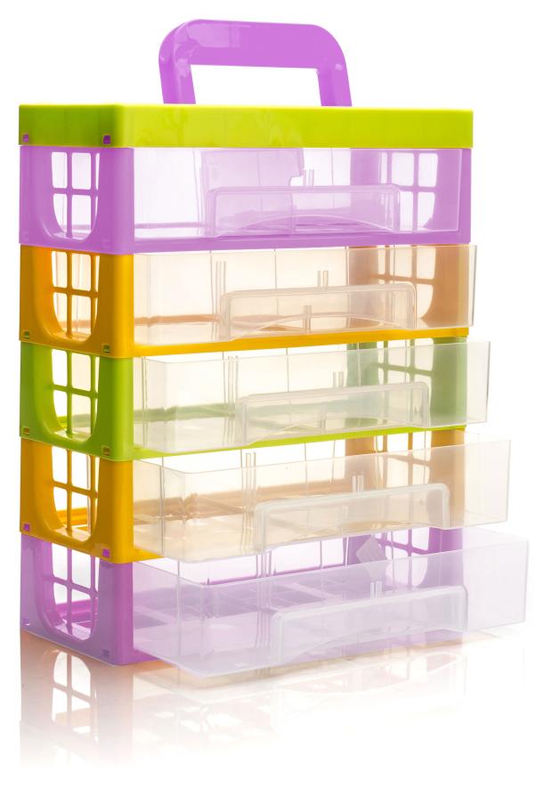 

Мультибокс Полимербыт Профи Kids, 5 секций