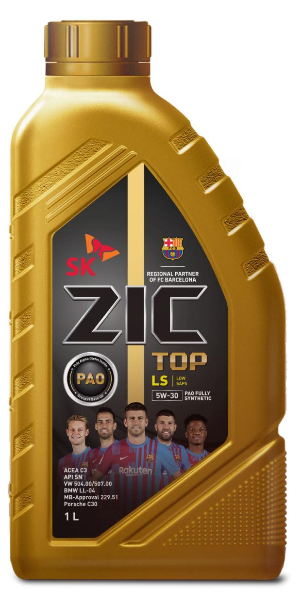

Масло синтетическое ZIC TOP LS 5W-30, 1 л