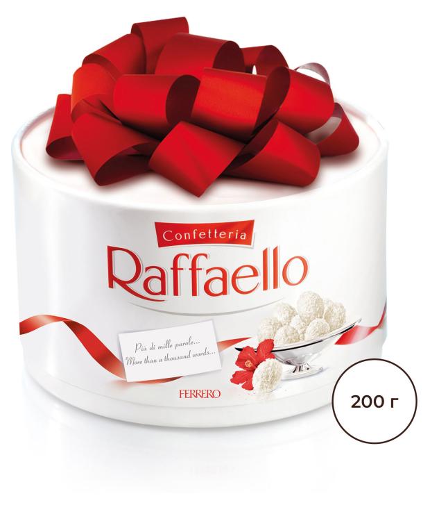 

Набор конфет Raffaello Торт с цельным миндальным орехом, 200 г