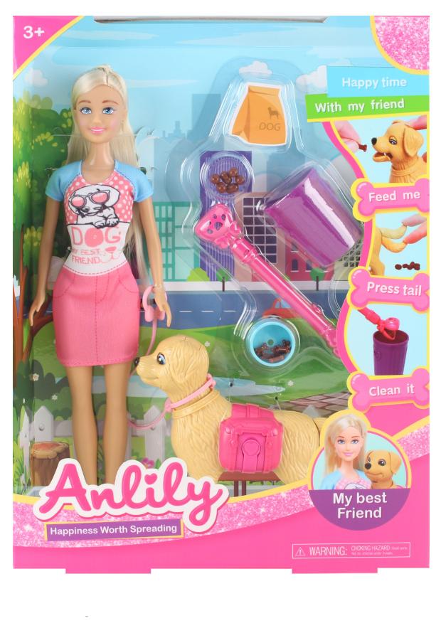 

Игрушка Anlily Кукла с собакой